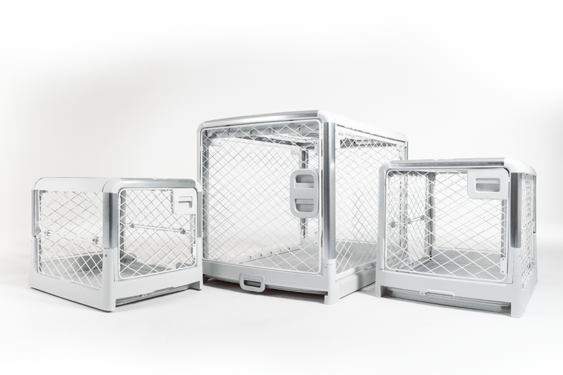 Cooper Dog Crate – White