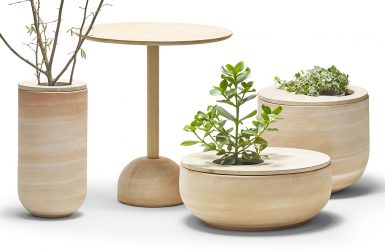 The Lur Collection Pulls Double Duty as Planter + Furniture