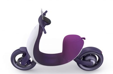 The Nebula Alpha's 3D-Knitted Seating Softens a Futuristic Ride
