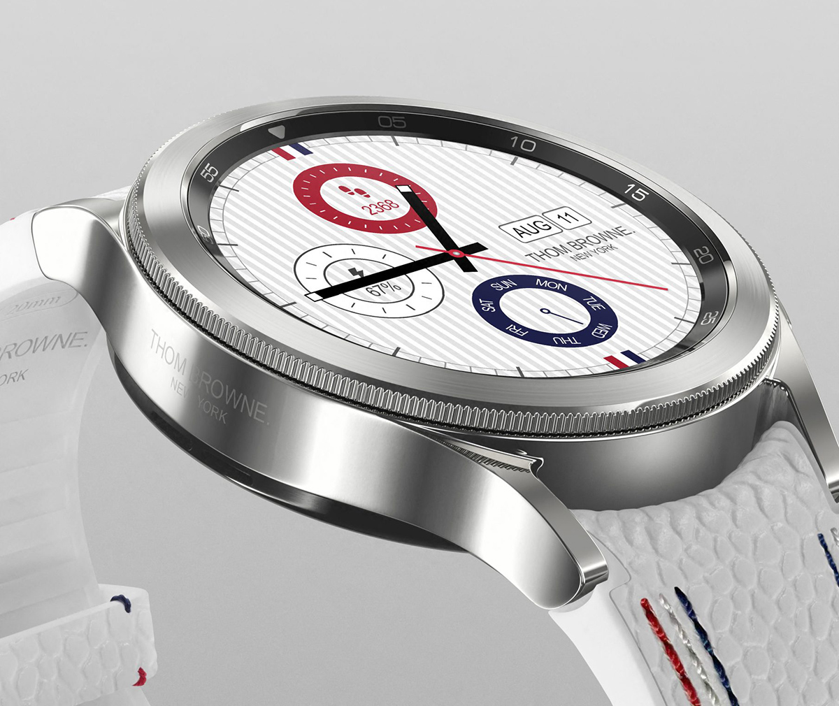 Galaxy Watch4 Classic Thom Browne Edition Introduces a Strapping Design