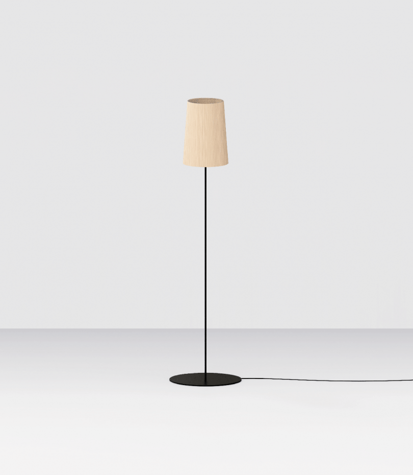 floor lamp on white background