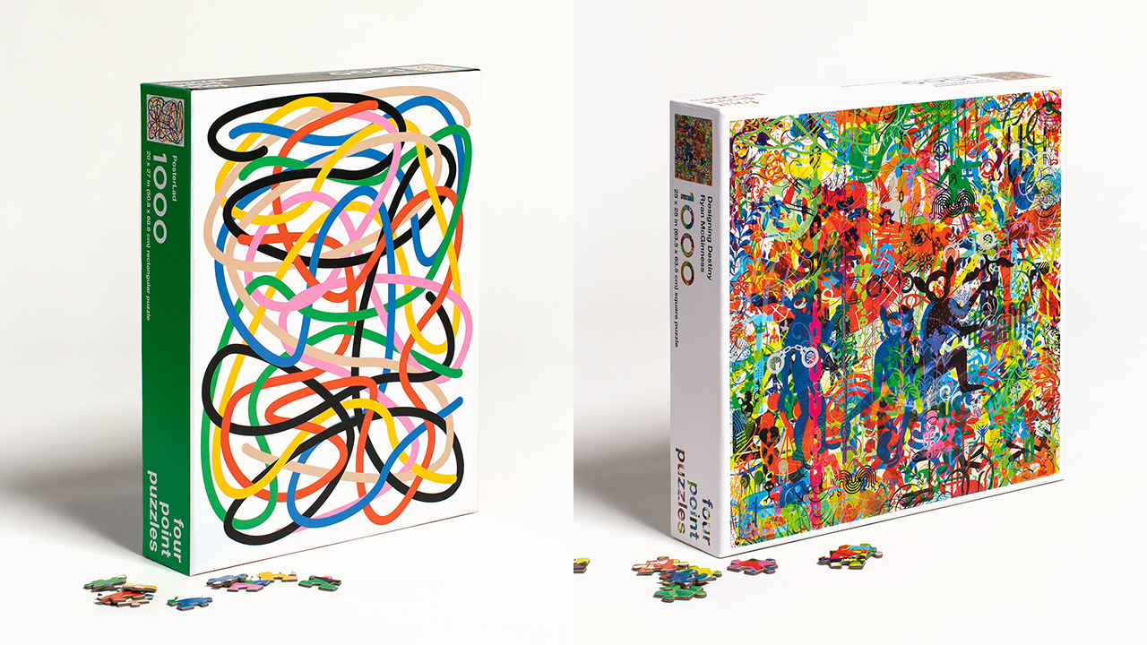 Four Point Puzzles Partners With Artists on New Bold + Colorful Releases