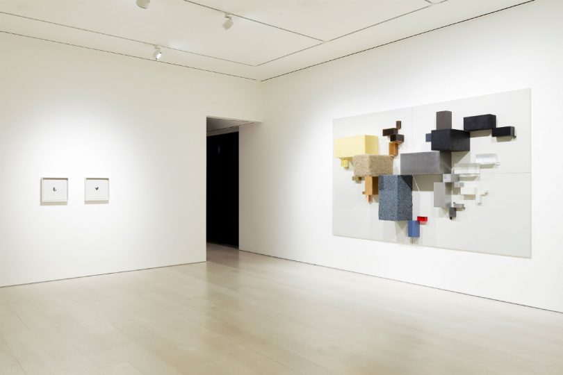 Installation view of DRIFT at Pace Gallery, NYC