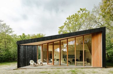 A Tiny Wooden Holiday Cabin on the Dutch Island of Texel