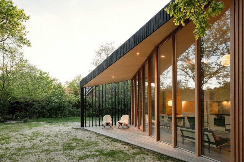 A Tiny Wooden Holiday Cabin on the Dutch Island of Texel