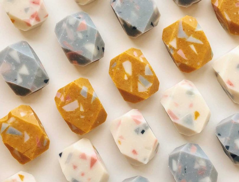 Terrazzo Geo Soaps by Bell Mountain Naturals