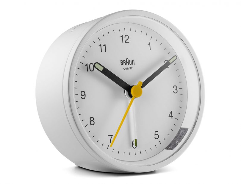 Round Alarm Clock BC12 by Braun