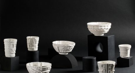Tamara Efrat Uses 3D Printing To Turn Textiles Into Aged Ceramics