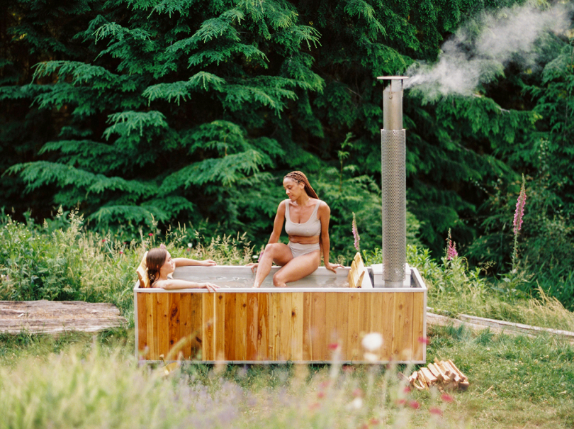 Goodland Invites You to Pause With Their Wood-Burning Hot Tub