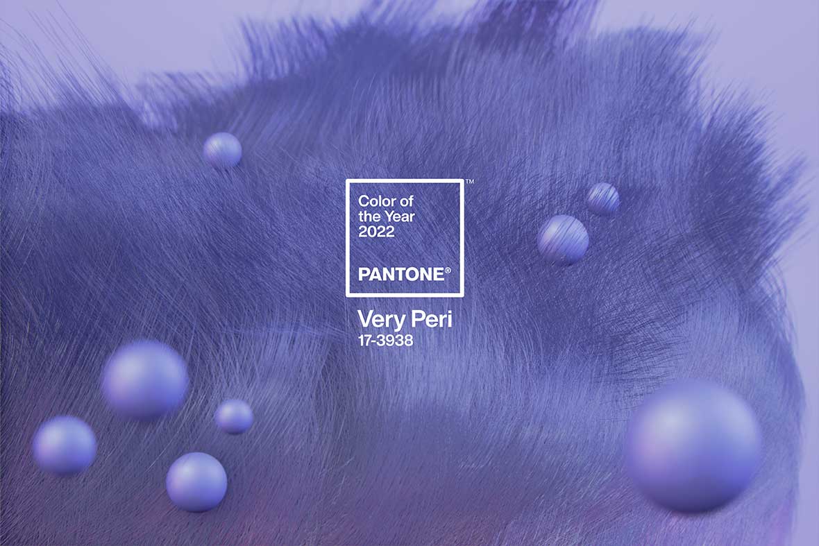 Pantone Color of the Year 2022: PANTONE 17-3938 Very Peri