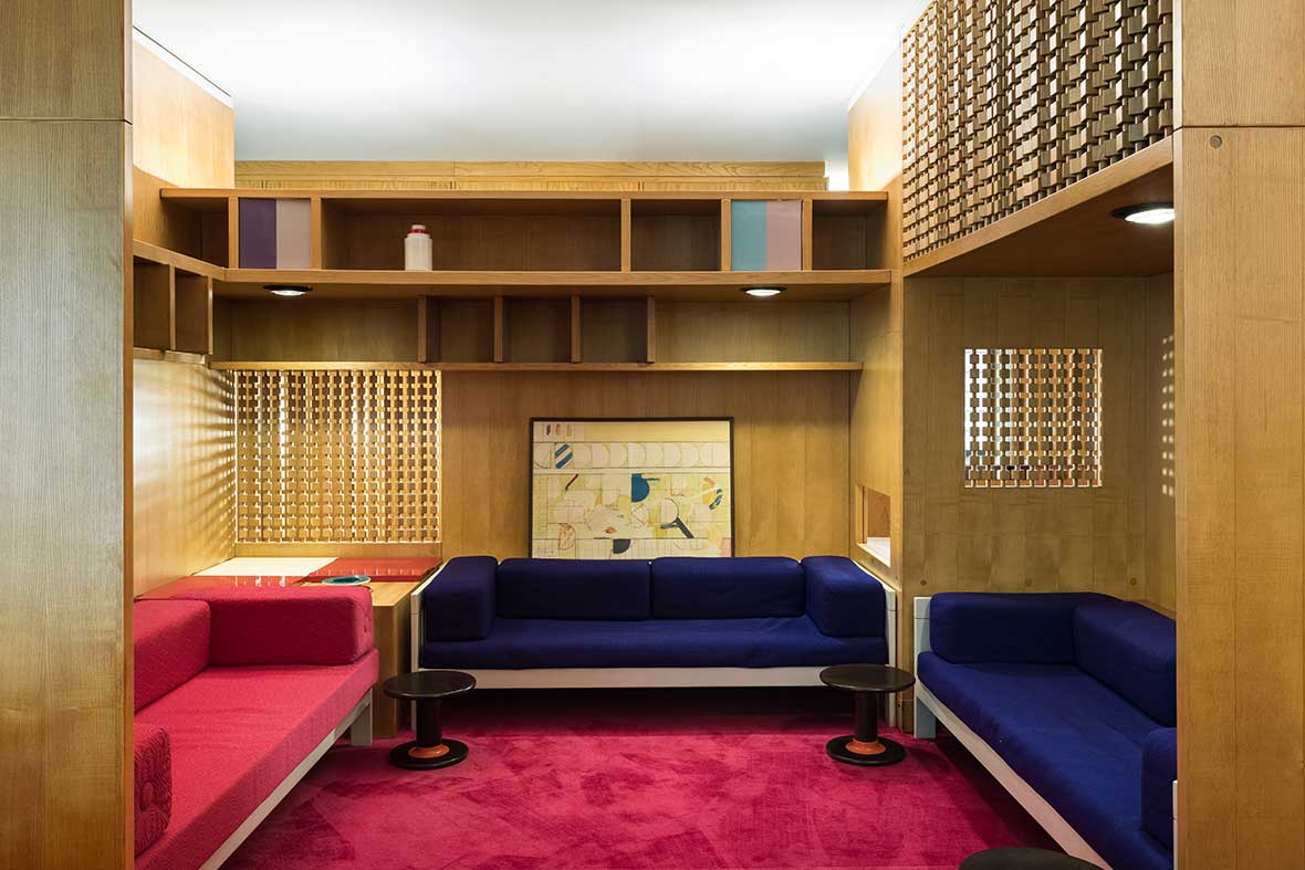 A 1960s Ettore Sottsass Apartment Reconstructed in Milan