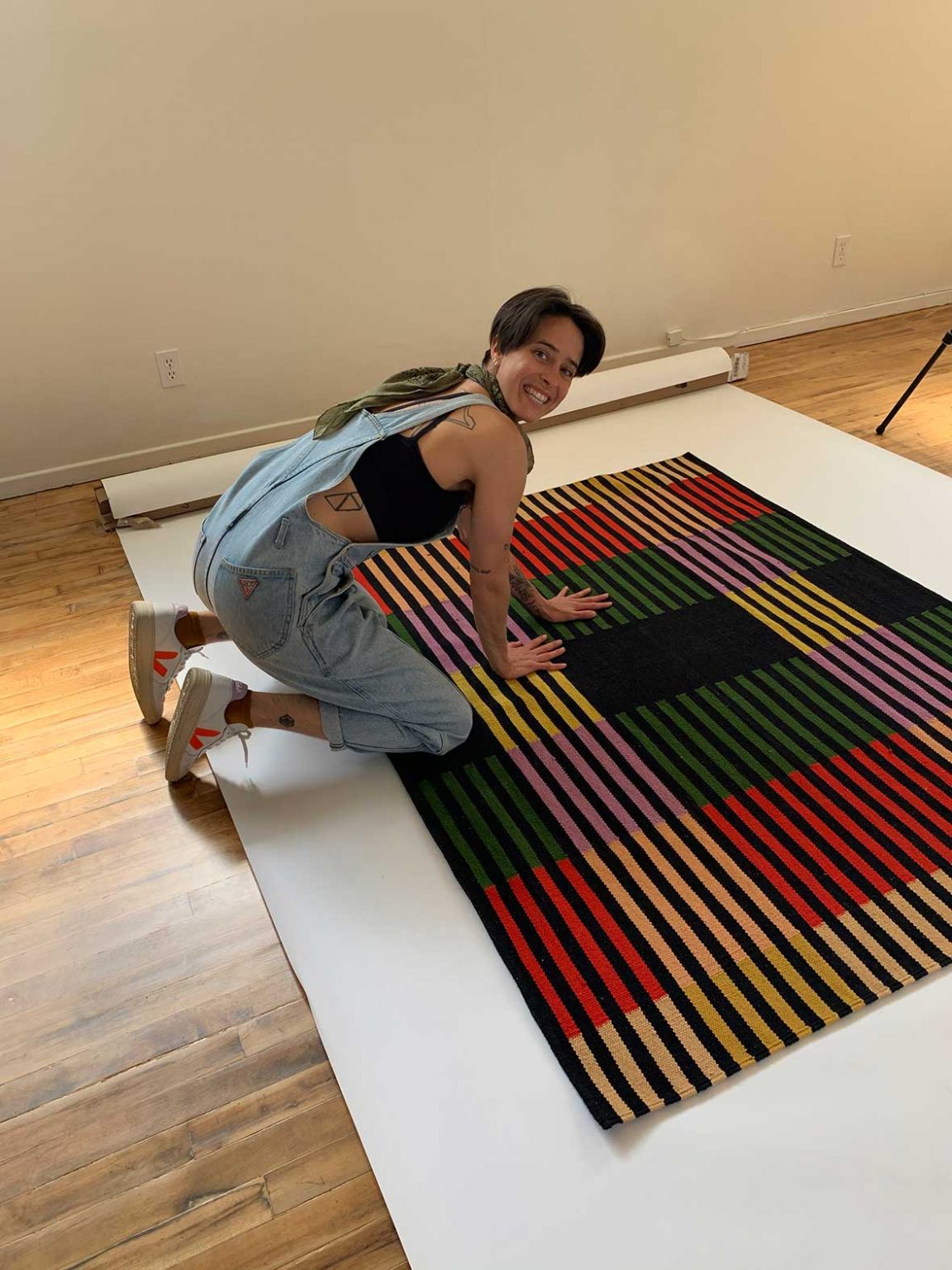 Watch Jessica Poundstone S Work In Progress Rugs Comes To Life