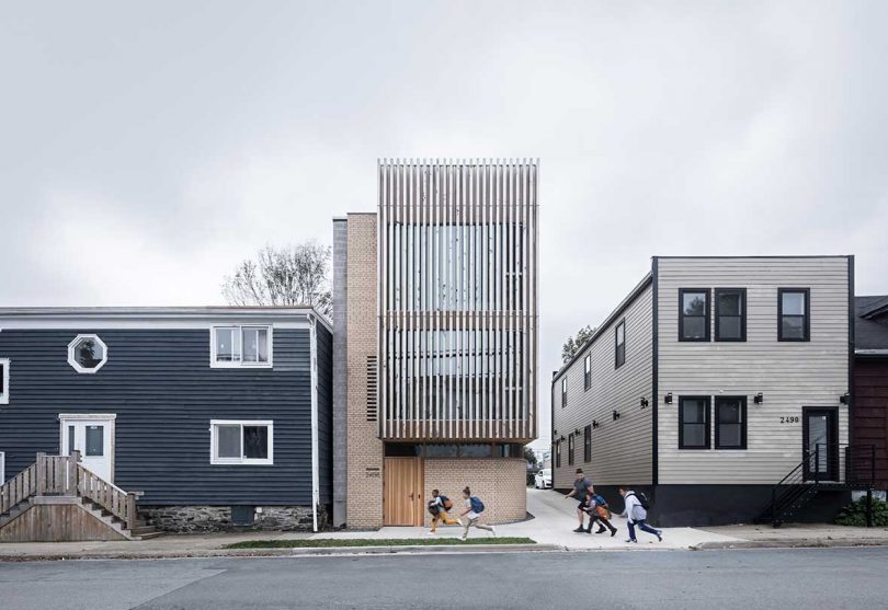 An Architect Designs His Own Minimalist Home With a Dramatic Lightwell