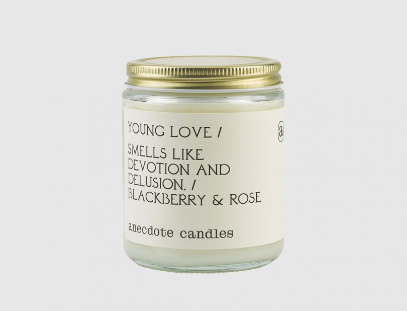 2. Young Love Candle by Anecdote