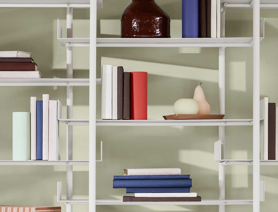 The Nobuko Shelving System Adapts to the Demands of Your Space