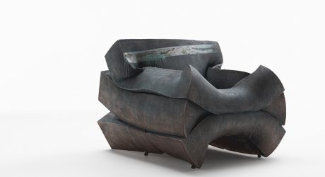 A Cubic Meter of Foam Gives This Armchair a Unique Expression