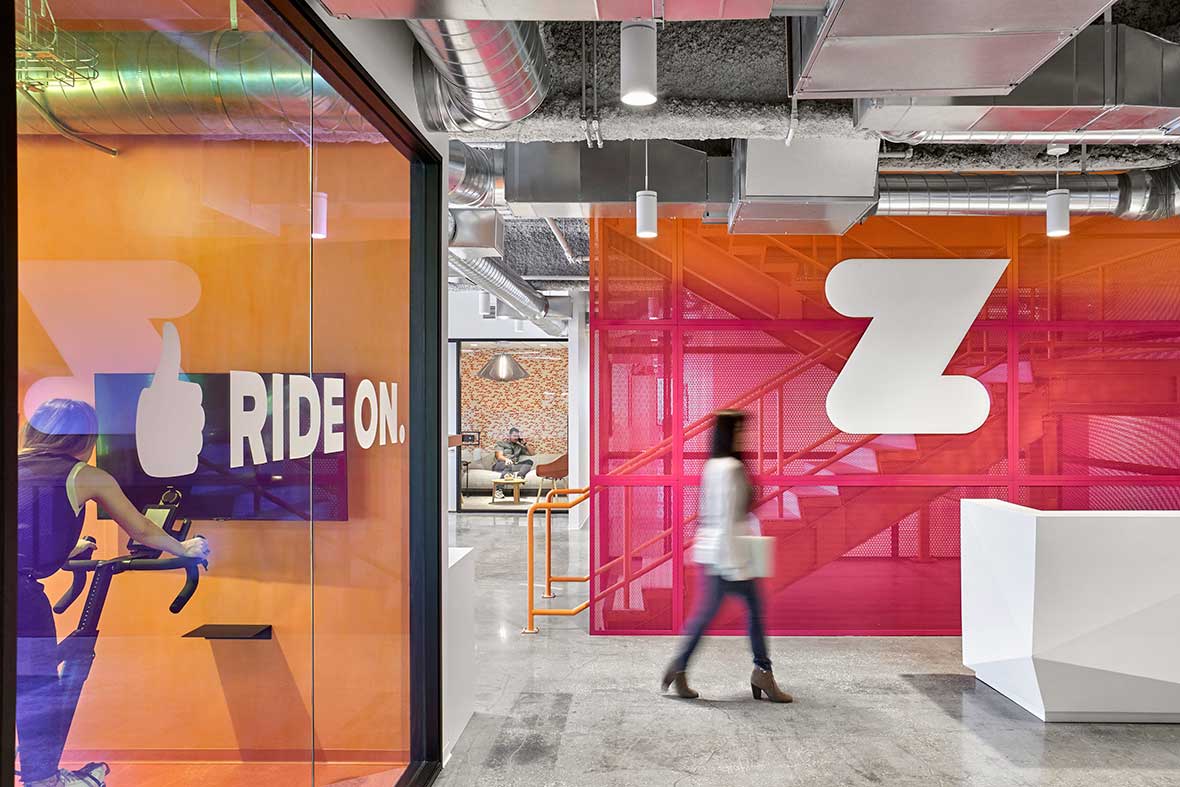 A Fitness Game Inspires Its Company Headquarters Remodel