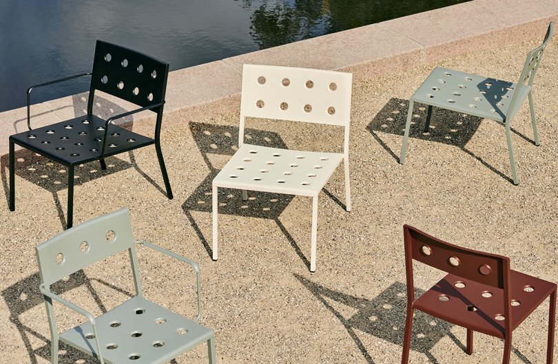 Squares + Circles Pair Up in the Balcony Outdoor Collection