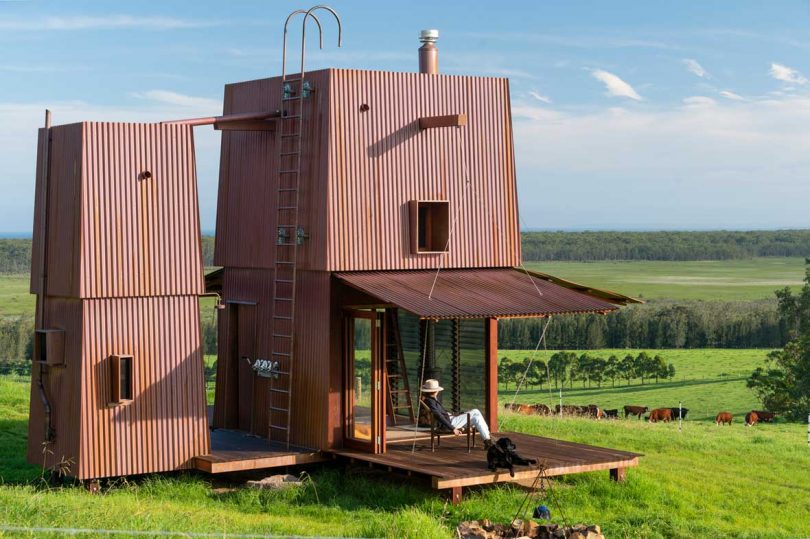 A Tiny Cabin Allows You To Camp Comfortably All Year Long