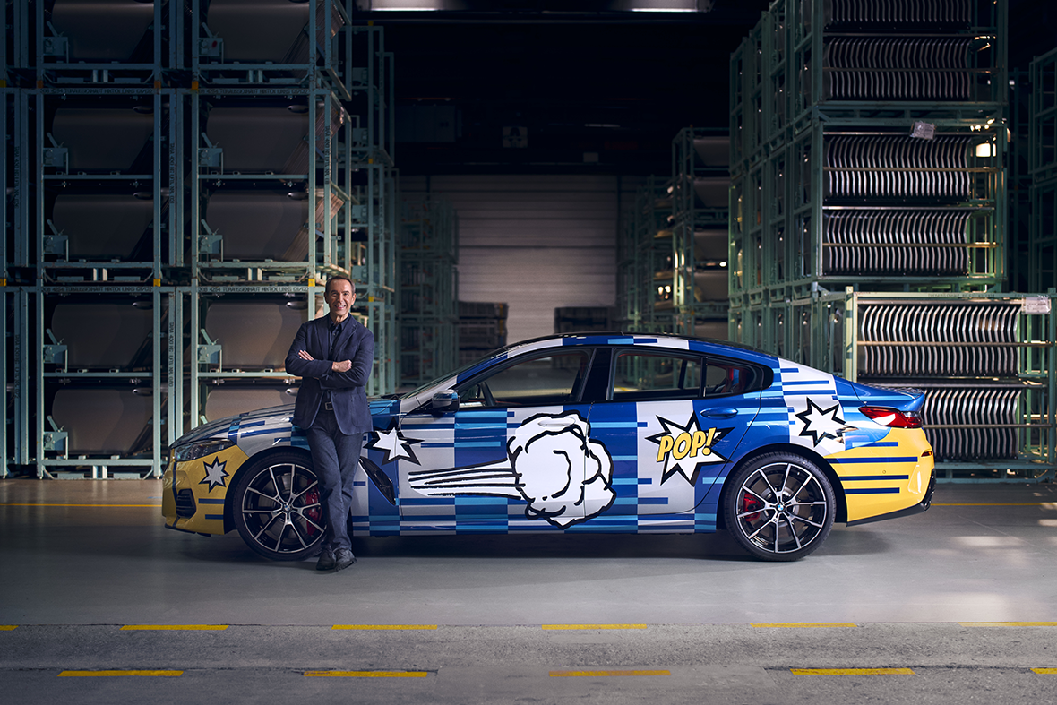 BMW + Jeff Koons Present a Work of Art on Wheels