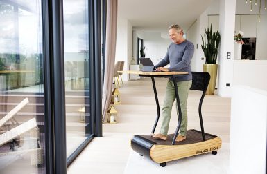 Get Your Steps in While You Work With Walkolution’s Treadmill Workstation