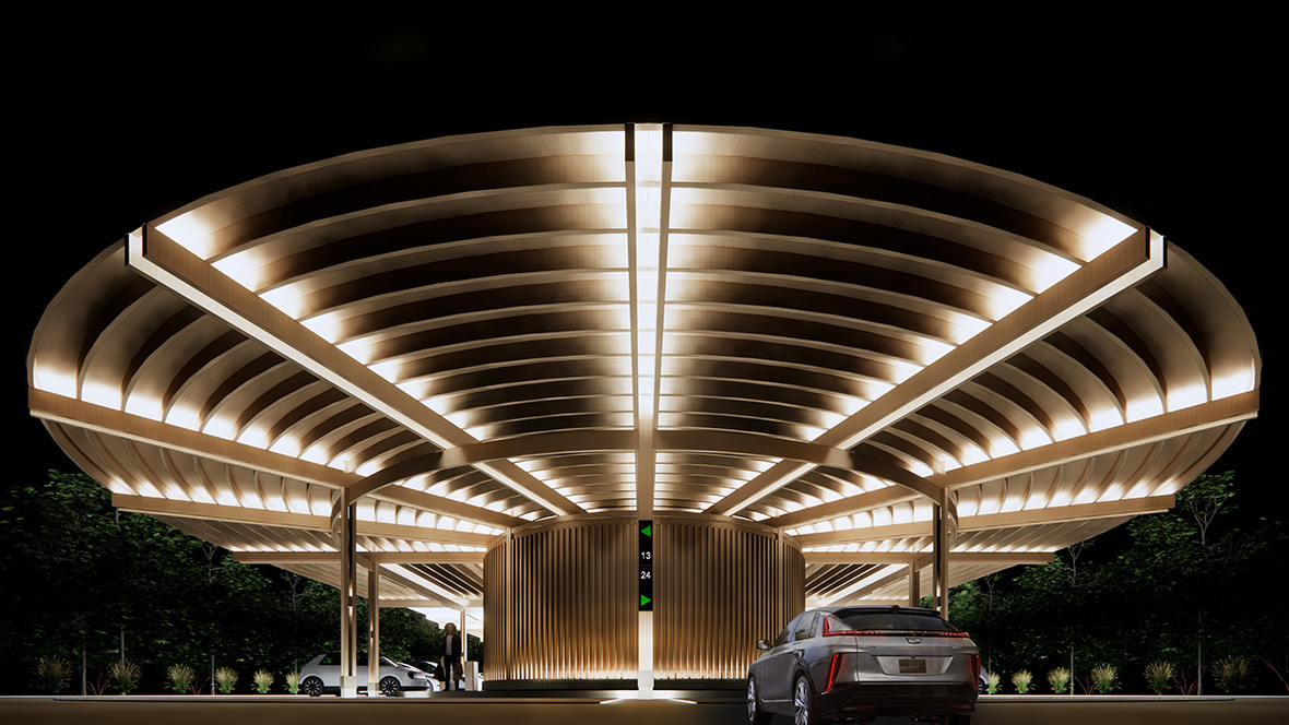 The Future of the “Gas Station” Might Be Much More Electrifying by Design