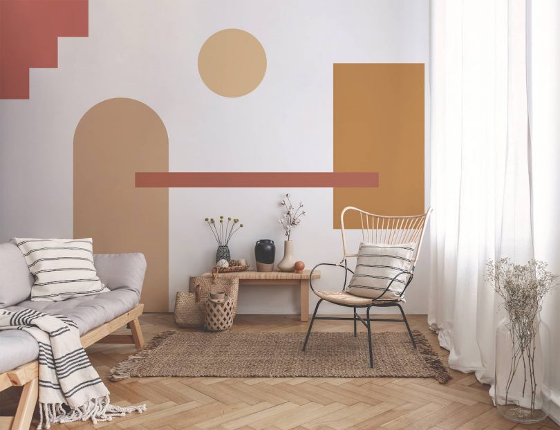 abstract wallpaper shapes