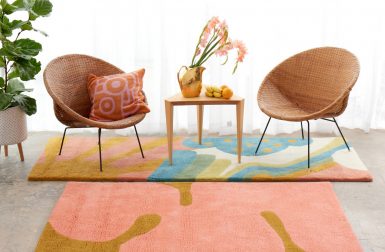 angela adams’ Shine Rug Collection Hopes to Make the World Brighter