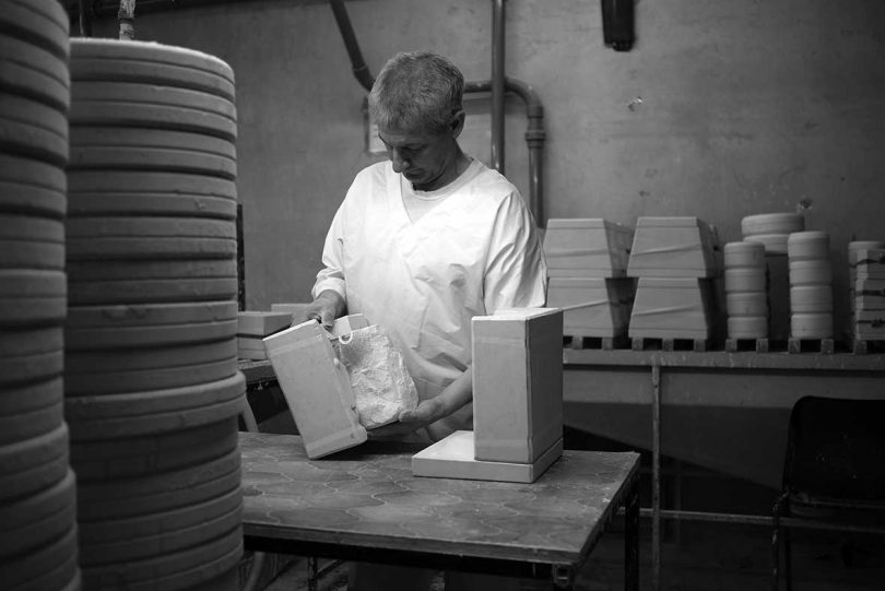 crockery ceramics production