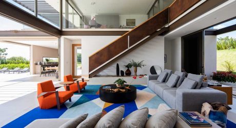 A São Paulo Residence Infuses Color With Natural Elements