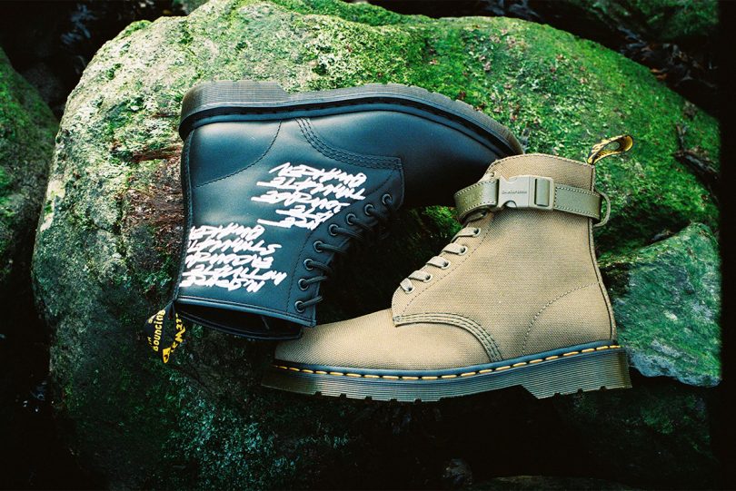 FUTURA LABORATORIES Makes a Mark Upon Dr. Martens Iconic 1460 Boots