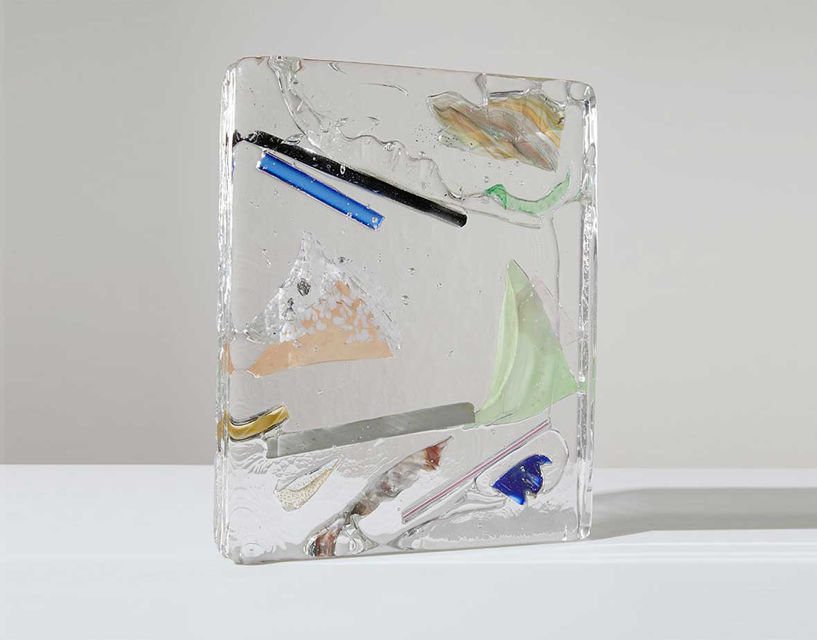 Jess Humphrey Pivots From Fashion to Artist With Glass Collage