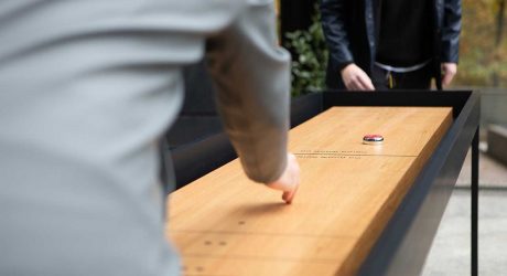 Modern Outdoor Shuffleboard + Ping Pong Tables You’ll Want to Own