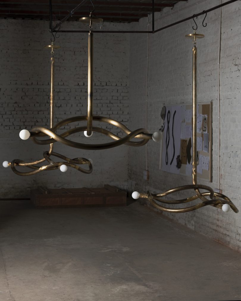 modern metal chandeliers
