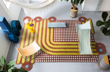 The Shongololo Rug by Ghislaine Viñas Is Inspired by Millipedes
