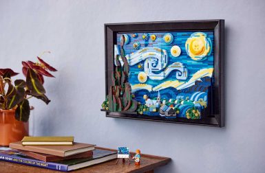 LEGO Gives Van Gogh's Starry Night a Three-Dimensional Spin