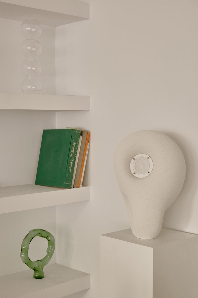 Transparent’s Hand-Sculpted Speaker Should Live on a Pedestal
