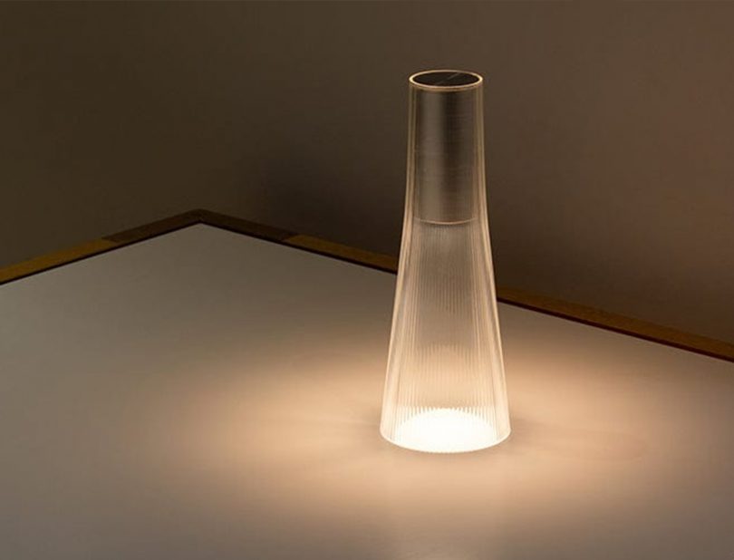 candel table lamp