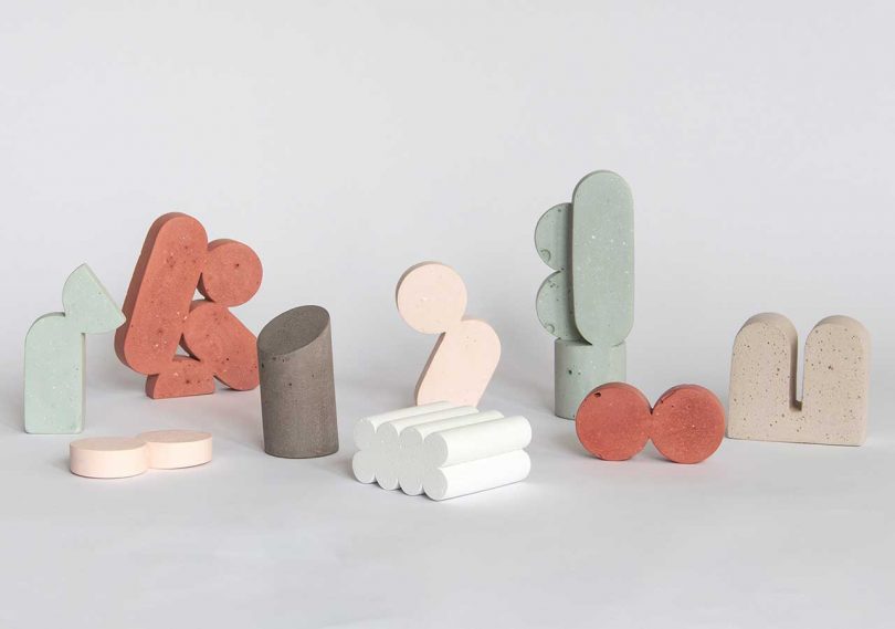 Vic Wright?s Sculptures Are a Playful Balance of Geometries + Colors