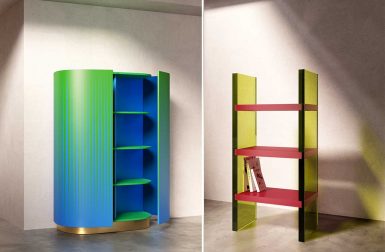 A New Furniture Collection That Shapes Colors Into Objects