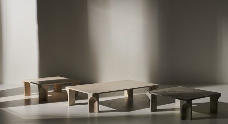 GamFratesi Designs Coffee Tables Resembling Doric Columns