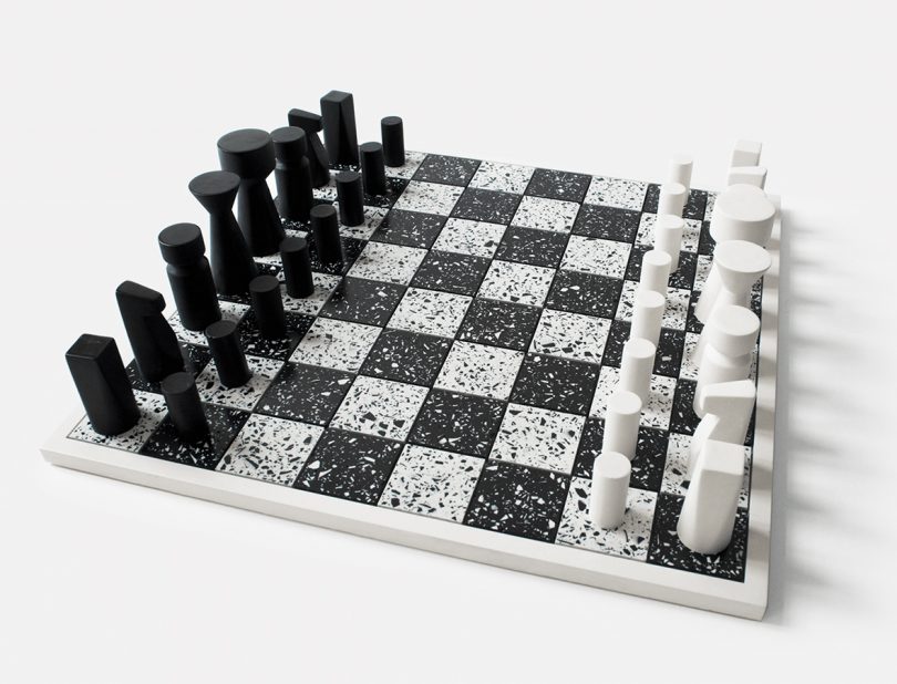 terrazzo chess board
