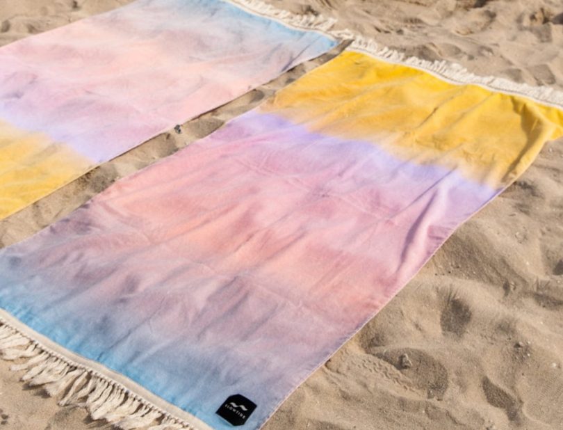 sea ombre beach towel
