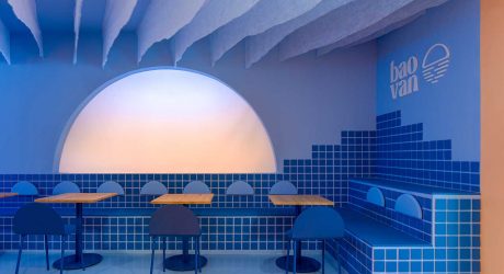 A Colorful Bao Restaurant in Valencia Inspired by Surfing + Sunsets