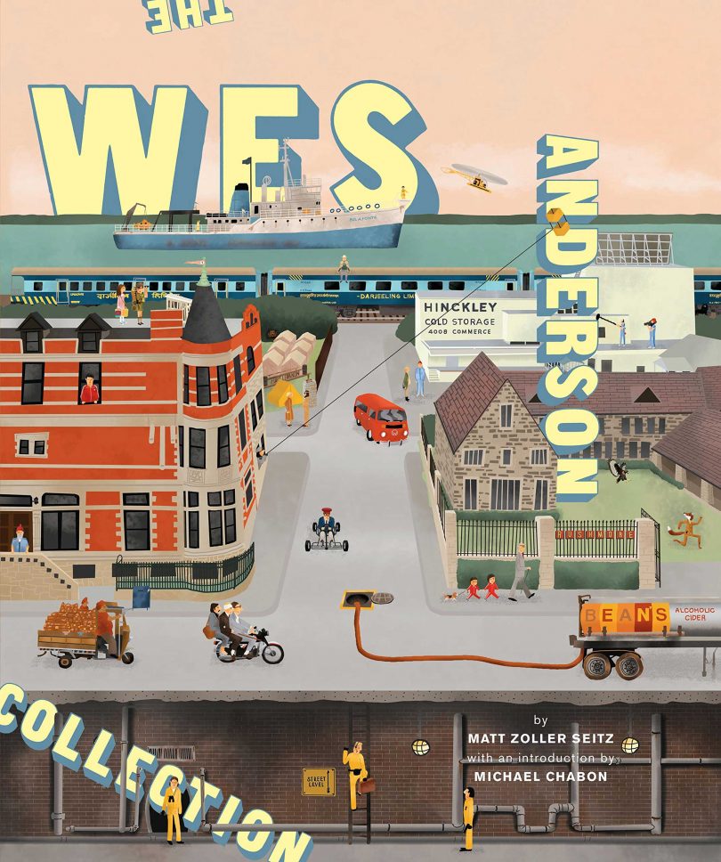book cover of "The Wes Anderson Collection" book
