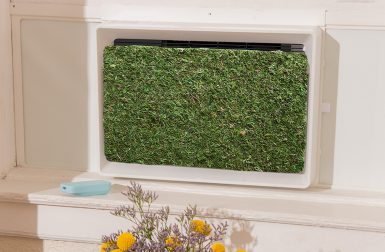 July's Window Air Conditioner Panel Is Moss-ly Green