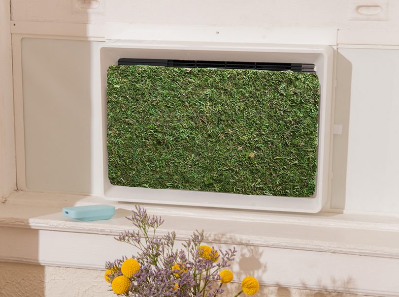 July?s Window Air Conditioner Panel Is Moss-ly Green