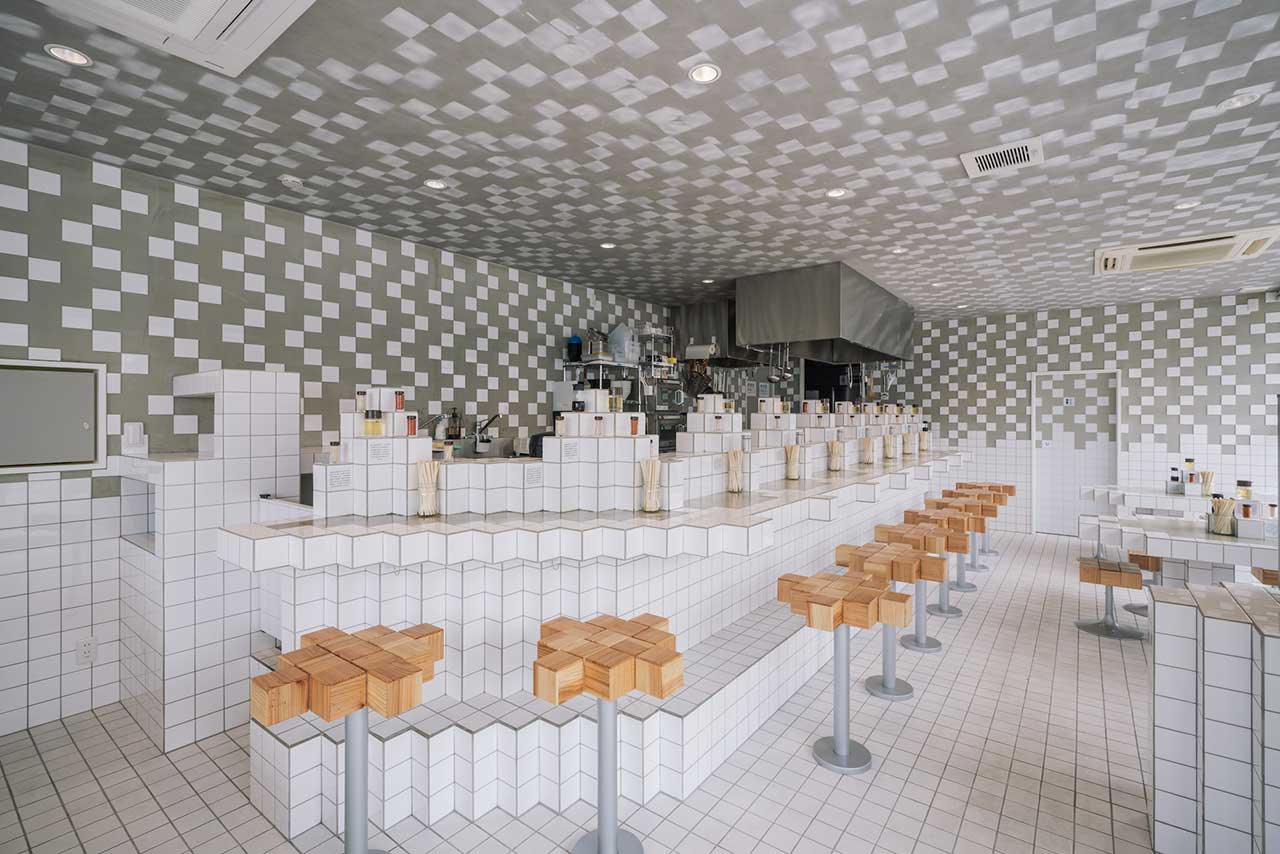 A Ramen Shop in Japan Inspired by Old, Pixelated Video Games