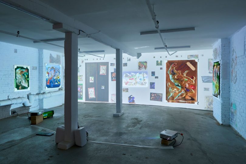 Basement of Universes 5 exhibition at The Hole Gallery
