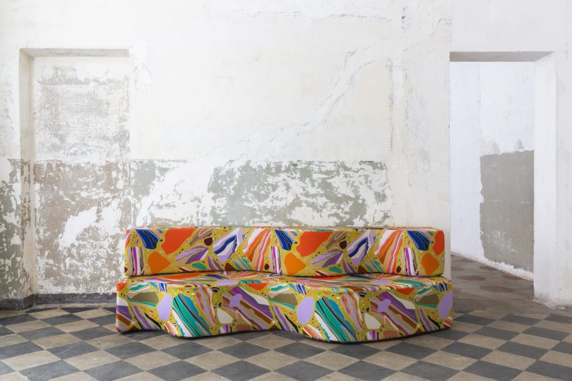 The Superonda Sofa Gets a Terrazzo Refresh Inspired by a Venetian Palazzo